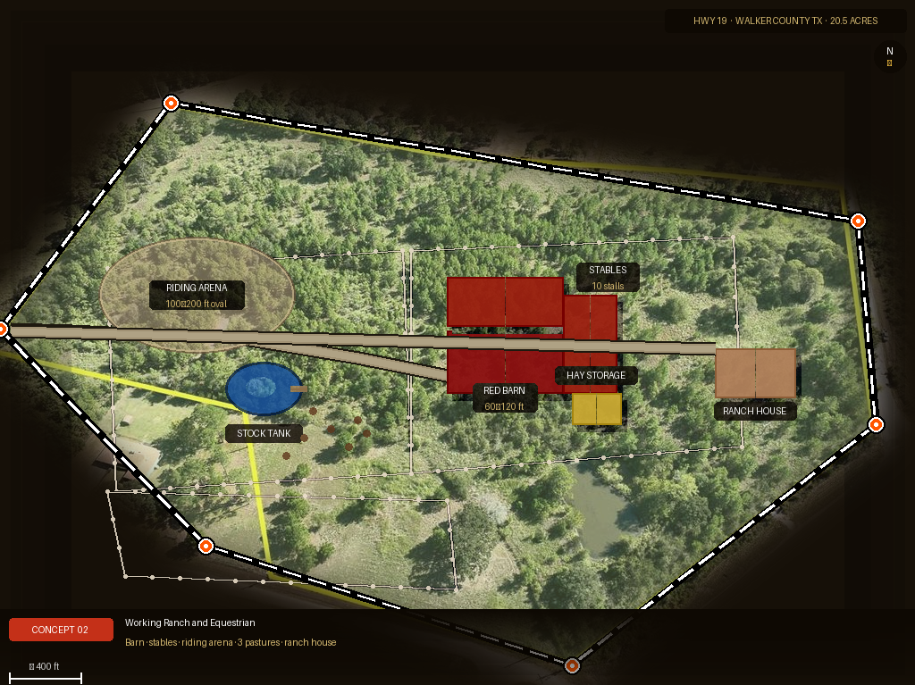 Working Ranch Site Plan