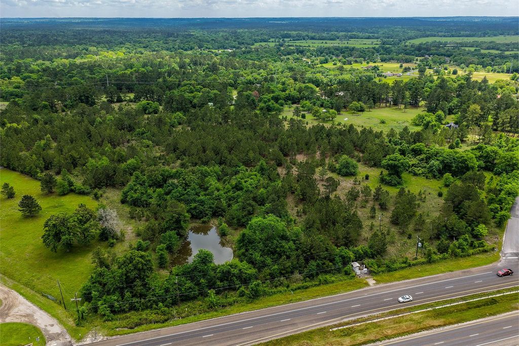 Wide aerial view — property and surrounding Walker County