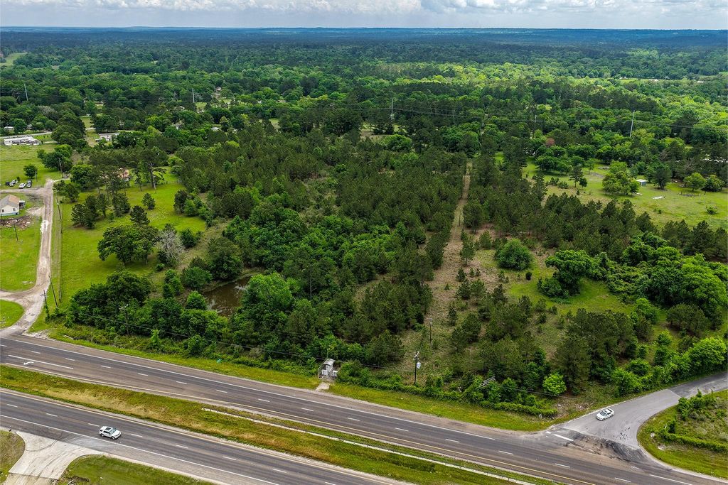 Aerial corner view